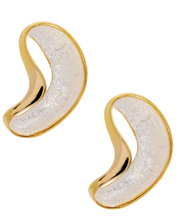 ARETES LLAMA BICOLOR.
